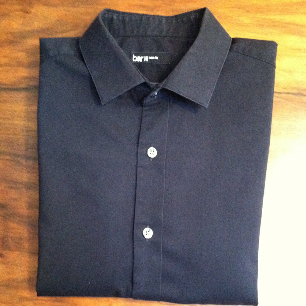 Bar III Slim Fit Dress Shirt